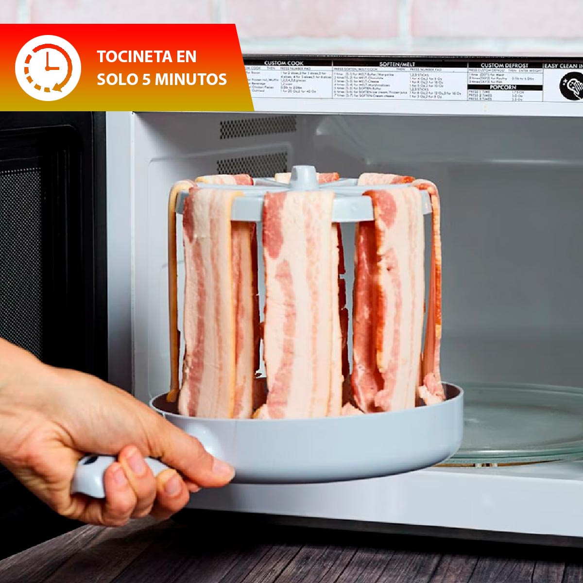 Miniatura 4 de Cocedor De Tocineta Coccion Rapida LS-08